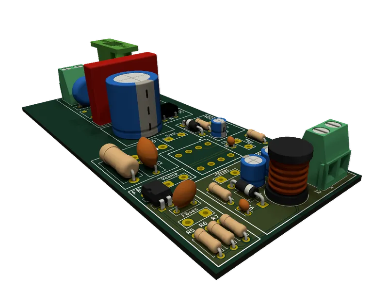 AC/DC Flyback Power Supply — Prototyping Bench — photo 1